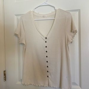 Maurice’s button up top